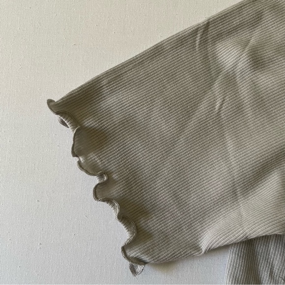 AllegriaWear Grey Nightgown Medium M Allegria Wear Gray Supima Cotton - Picture 6 of 8